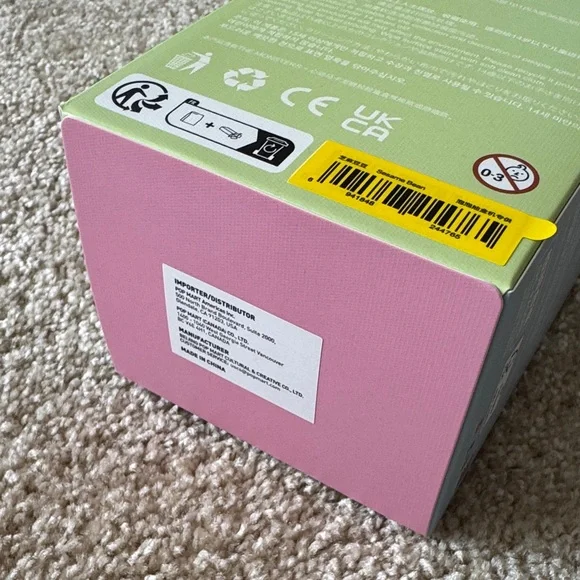 NWT - BRAND NEW The Monsters Exciting Macaron Vinyl Face Plush Pendant - Picture 6 of 8